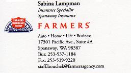 Farmers Insurance - Sabina Lampman